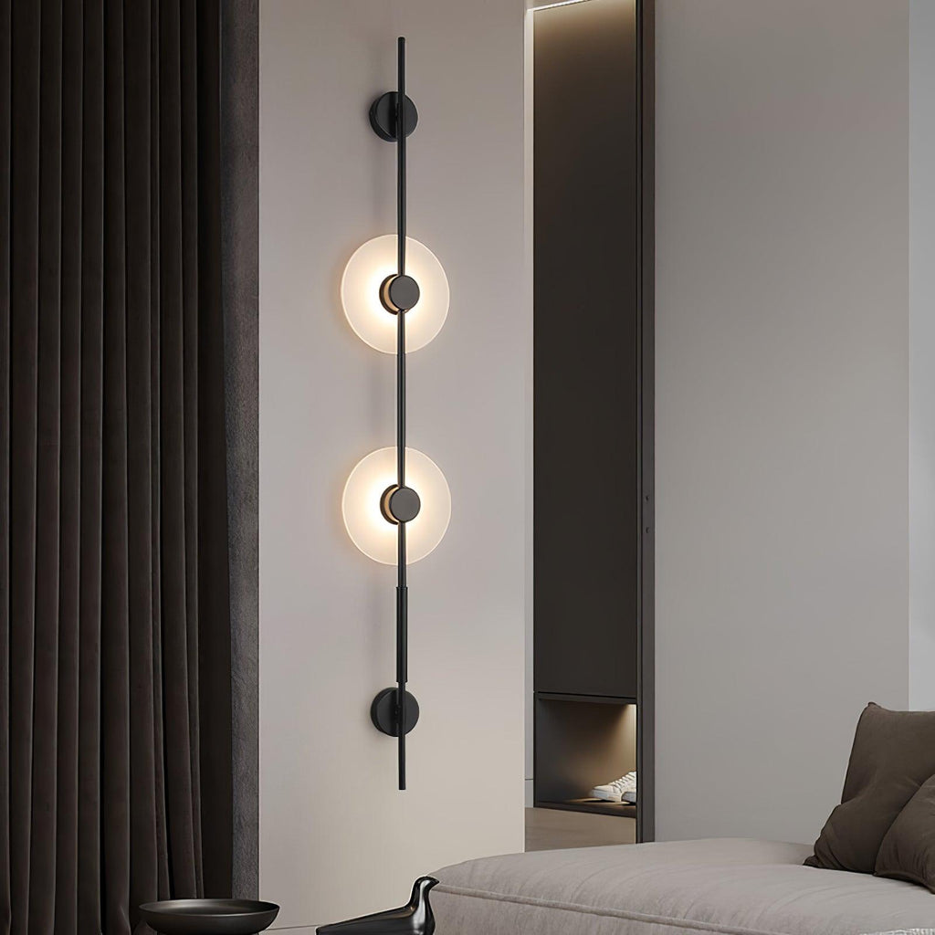 Edria Minimalist Alabaster Wall Light - Kingsley Beaumont
