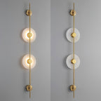 Ceres Alabaster Light Fixture Wall - Kingsley Beaumont