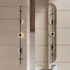 Edria Minimalist Alabaster Wall Light - Kingsley Beaumont