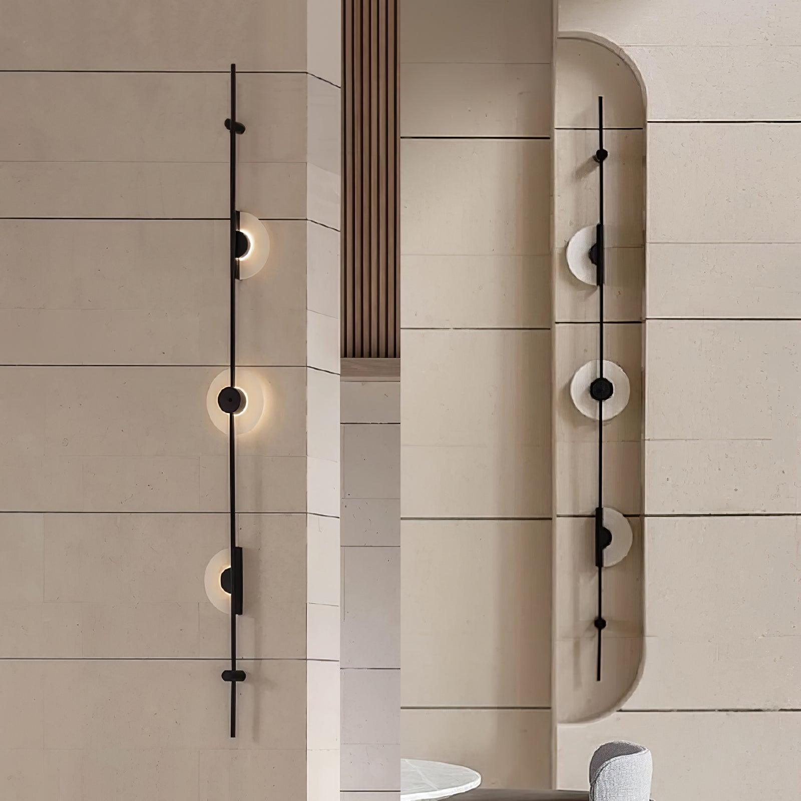 Ceres Alabaster Light Fixture Wall - Kingsley Beaumont
