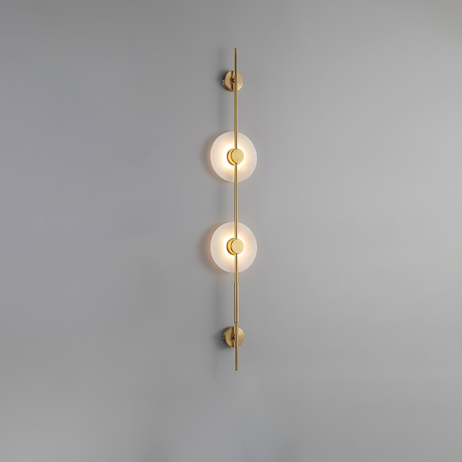 Edria Minimalist Alabaster Wall Light - Kingsley Beaumont