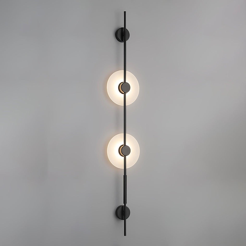 Edria Minimalist Alabaster Wall Light - Kingsley Beaumont