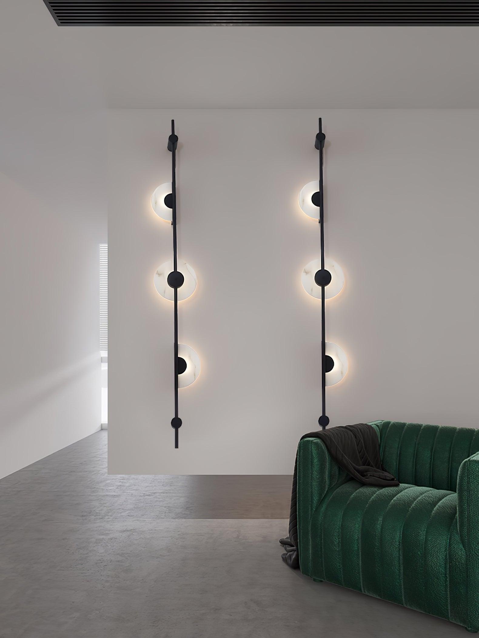 Ceres Alabaster Light Fixture Wall - Kingsley Beaumont