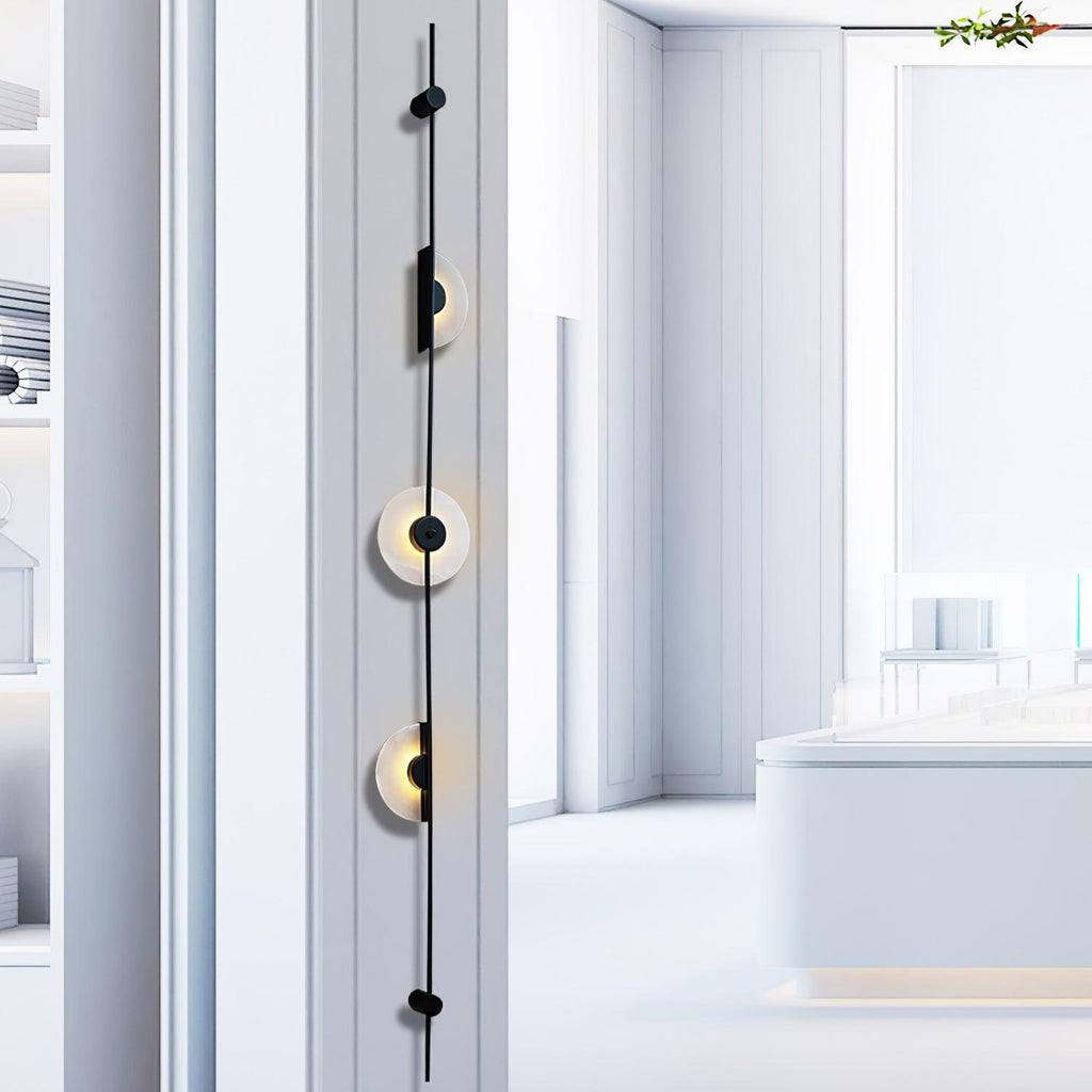 Ceres Alabaster Light Fixture Wall - Kingsley Beaumont