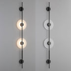 Edria Minimalist Alabaster Wall Light - Kingsley Beaumont