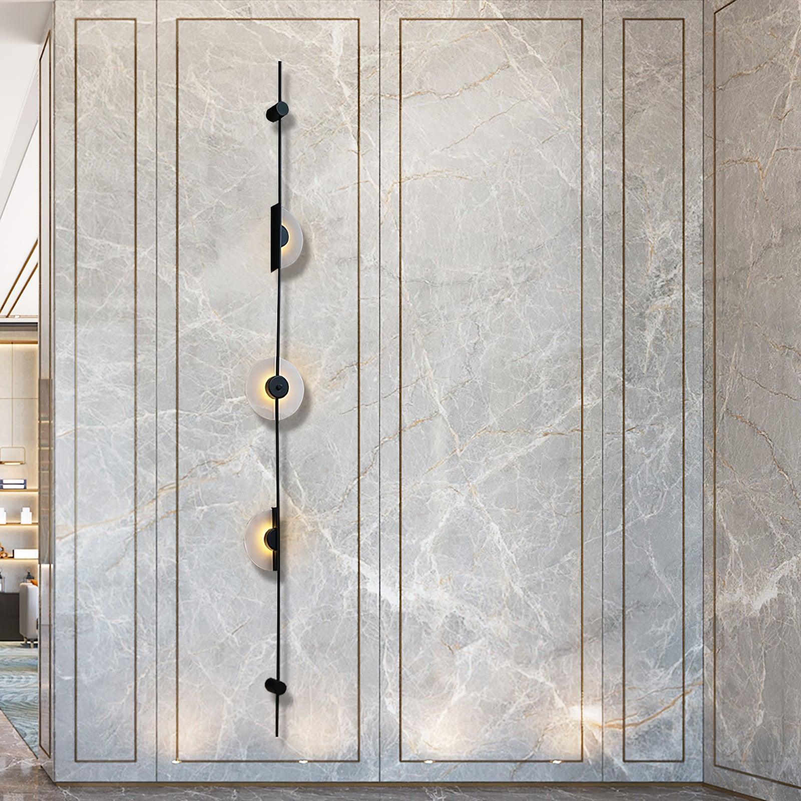 Ceres Alabaster Light Fixture Wall - Kingsley Beaumont