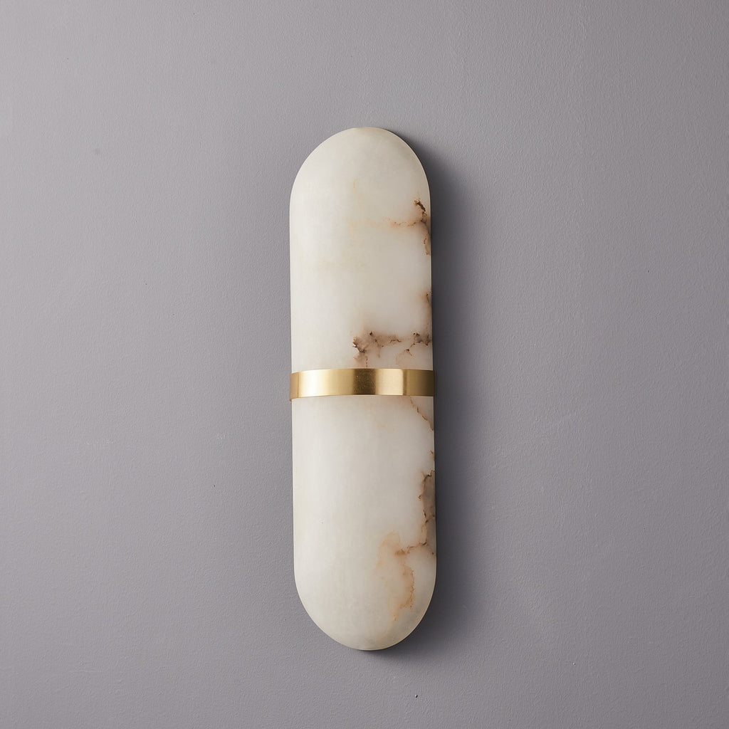 Ostruvyd Luxury Pill Alabaster Wall Lamp