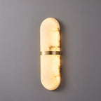 Ostruvyd Luxury Pill Alabaster Wall Lamp