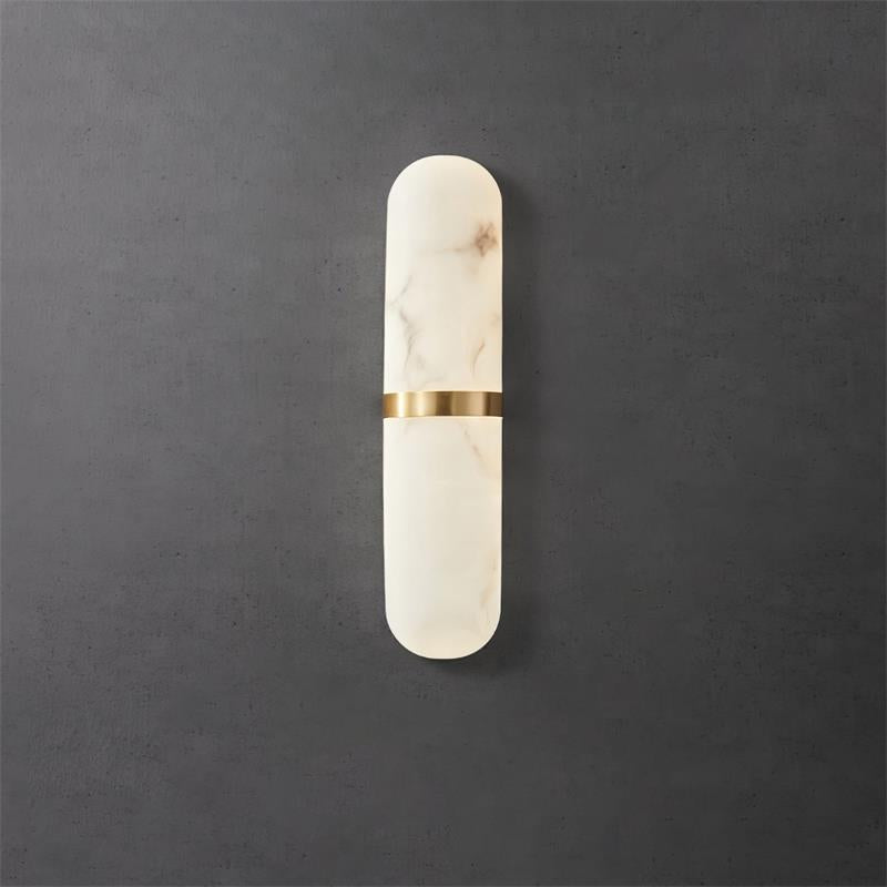 Ostruvyd Luxury Pill Alabaster Wall Lamp