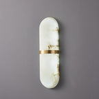 Ostruvyd Luxury Pill Alabaster Wall Lamp