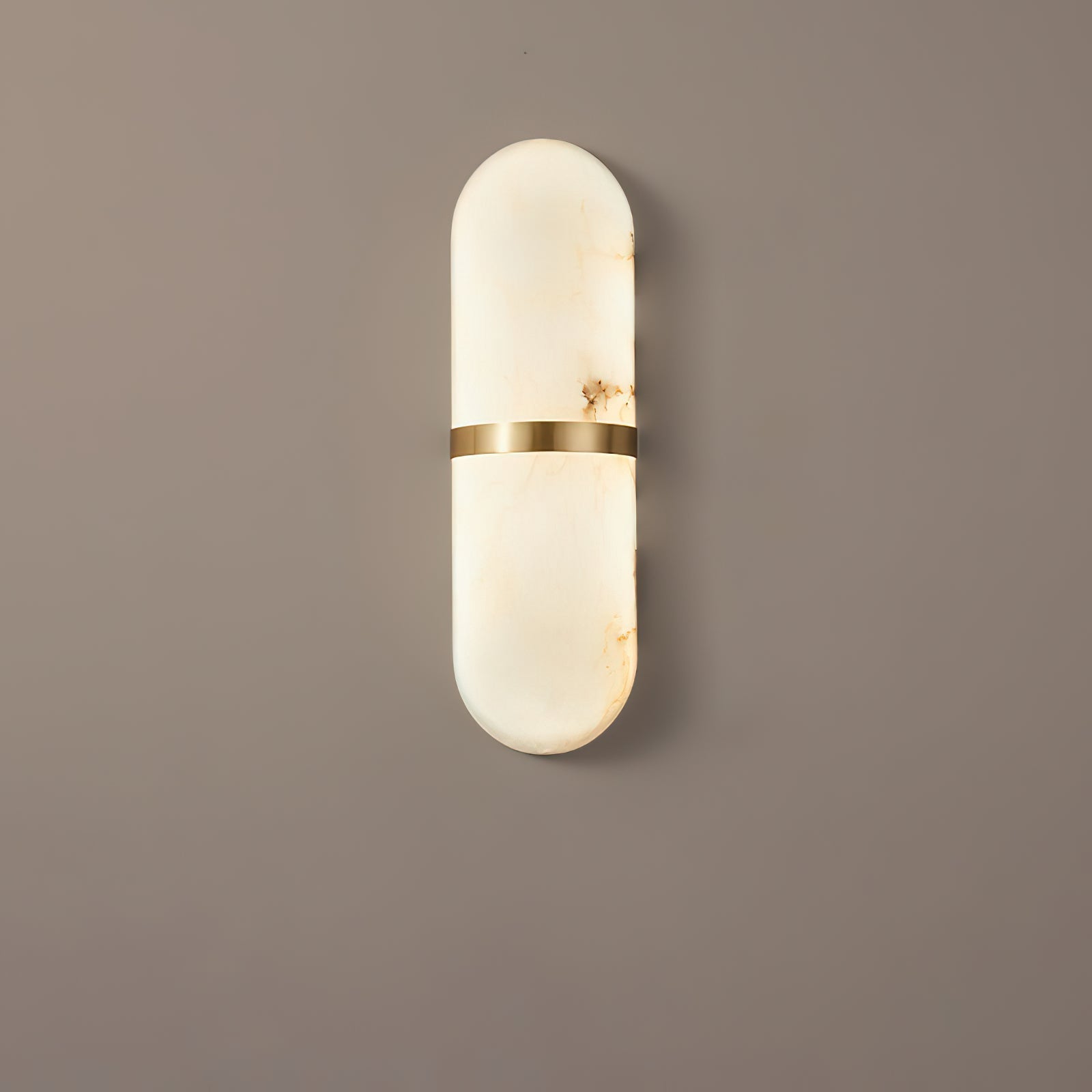 Ostruvyd Luxury Pill Alabaster Wall Lamp