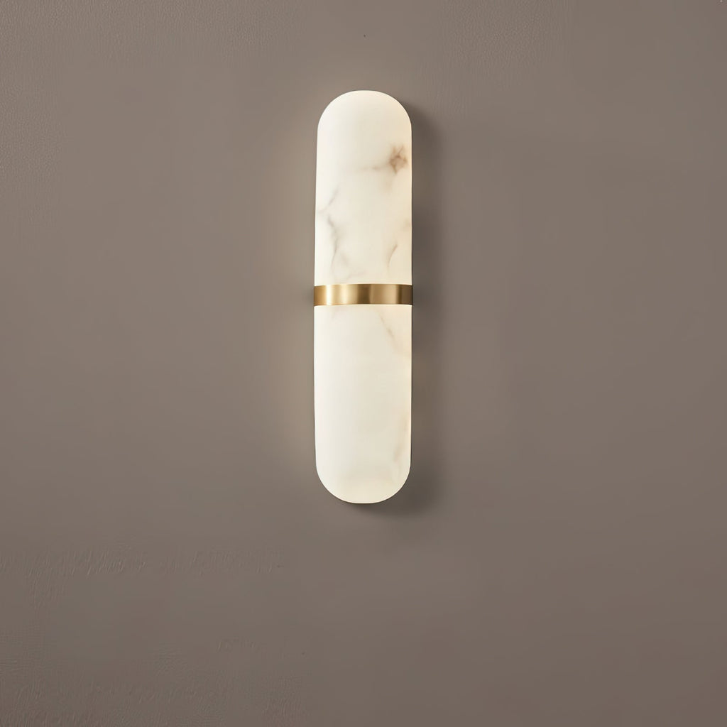 Ostruvyd Luxury Pill Alabaster Wall Lamp