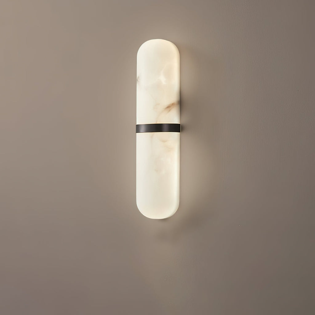 Ostruvyd Luxury Pill Alabaster Wall Lamp