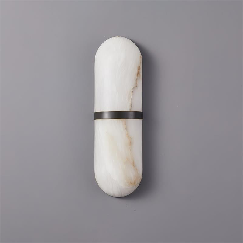 Ostruvyd Luxury Pill Alabaster Wall Lamp