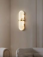 Vitheion Minimalist Alabaster Wall Light