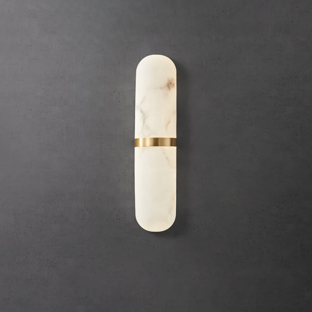 Vitheion Minimalist Alabaster Wall Light