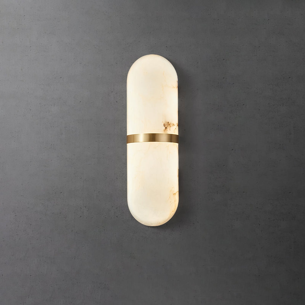 Vitheion Minimalist Alabaster Wall Light