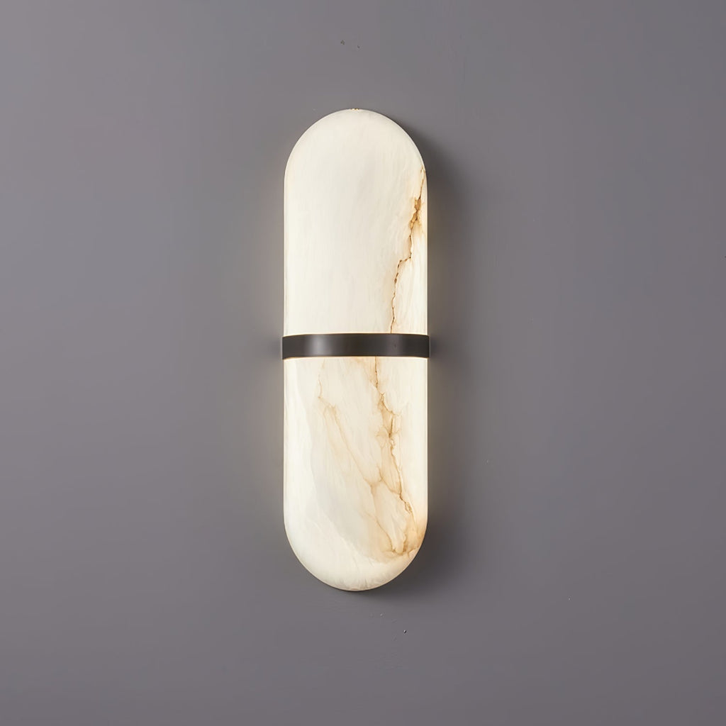 Vitheion Minimalist Alabaster Wall Light