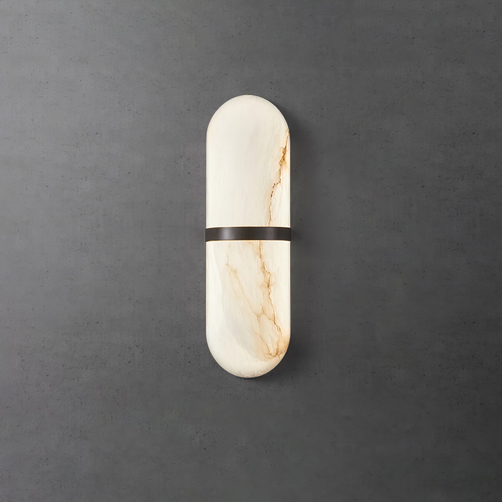 Vitheion Minimalist Alabaster Wall Light
