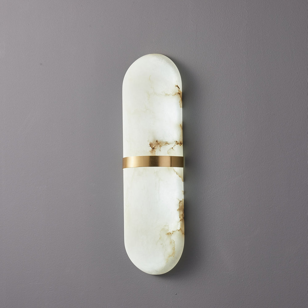 Vitheion Minimalist Alabaster Wall Light