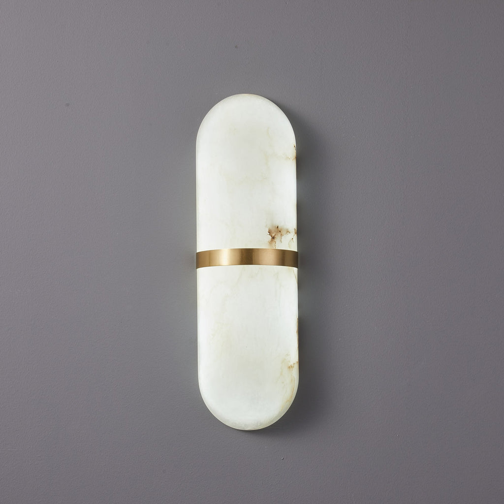 Vitheion Minimalist Alabaster Wall Light