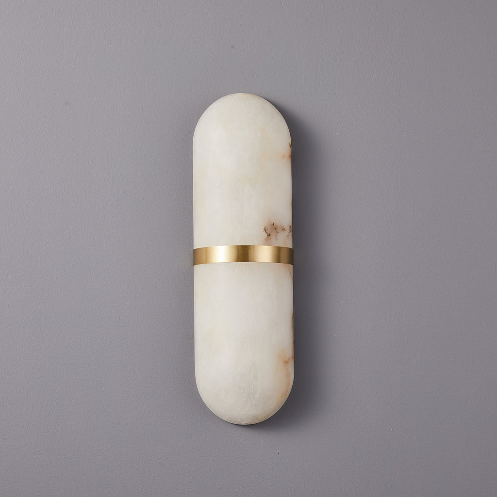 Vitheion Minimalist Alabaster Wall Light