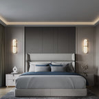 Vitheion Minimalist Alabaster Wall Light