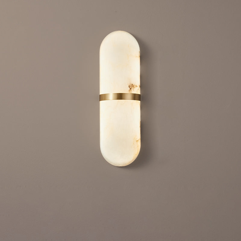 Vitheion Minimalist Alabaster Wall Light