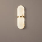 Vitheion Minimalist Alabaster Wall Light