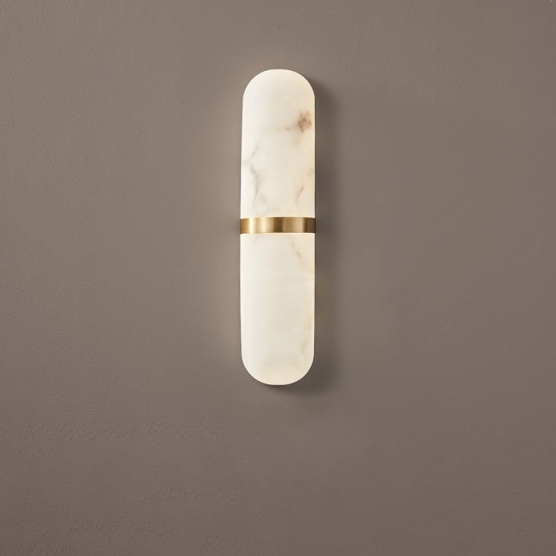Vitheion Minimalist Alabaster Wall Light