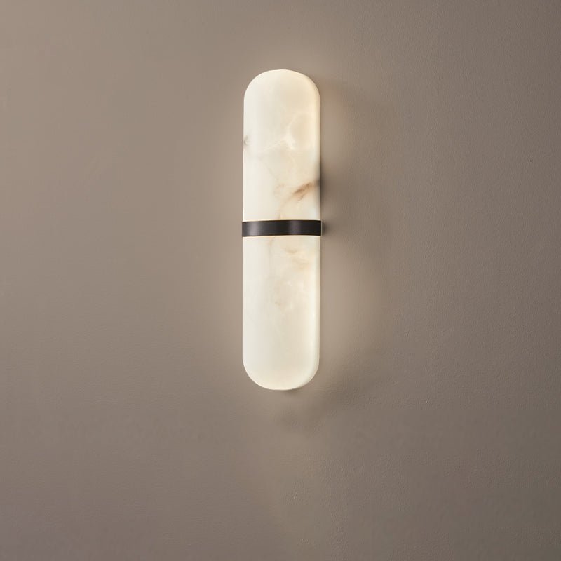 Vitheion Minimalist Alabaster Wall Light