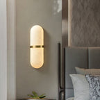 Vitheion Minimalist Alabaster Wall Light