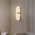 Vitheion Minimalist Alabaster Wall Light