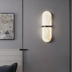 Vitheion Minimalist Alabaster Wall Light