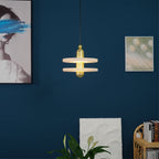 Alabaster Planes Pendant Lamp