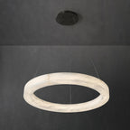 Plotuvyn Postmodern Luxury Ring Alabaster Chandelier