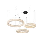 Plotuvyn Postmodern Luxury Ring Alabaster Chandelier