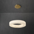 Plotuvyn Postmodern Luxury Ring Alabaster Chandelier