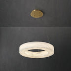 Plotuvyn Postmodern Luxury Ring Alabaster Chandelier