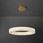 Plotuvyn Postmodern Luxury Ring Alabaster Chandelier