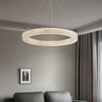 Plotuvyn Postmodern Luxury Ring Alabaster Chandelier
