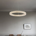 Plotuvyn Postmodern Luxury Ring Alabaster Chandelier