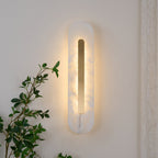 Kristy Alabaster Rounded Wall Lamp