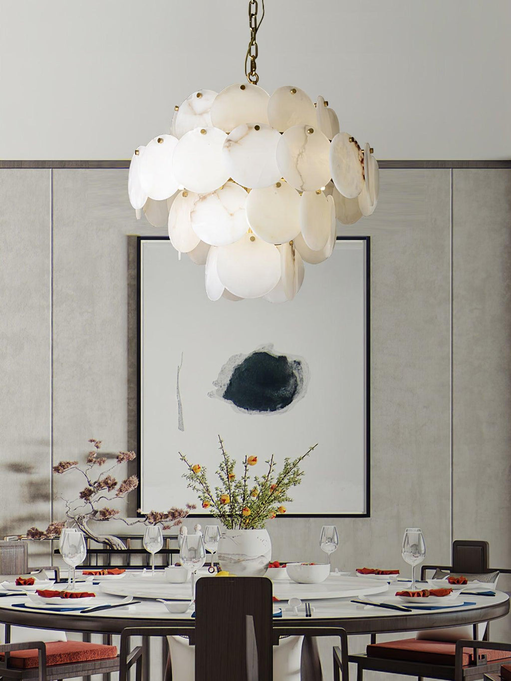 Ulorir Alabaster Chandelier