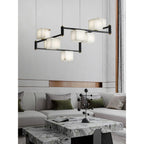 Ostruvye Individual Creativity Box  Alabaster Chandelier