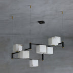 Ostruvye Individual Creativity Box  Alabaster Chandelier