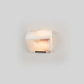 Alabaster Wall Lamp Sculptural Cubes