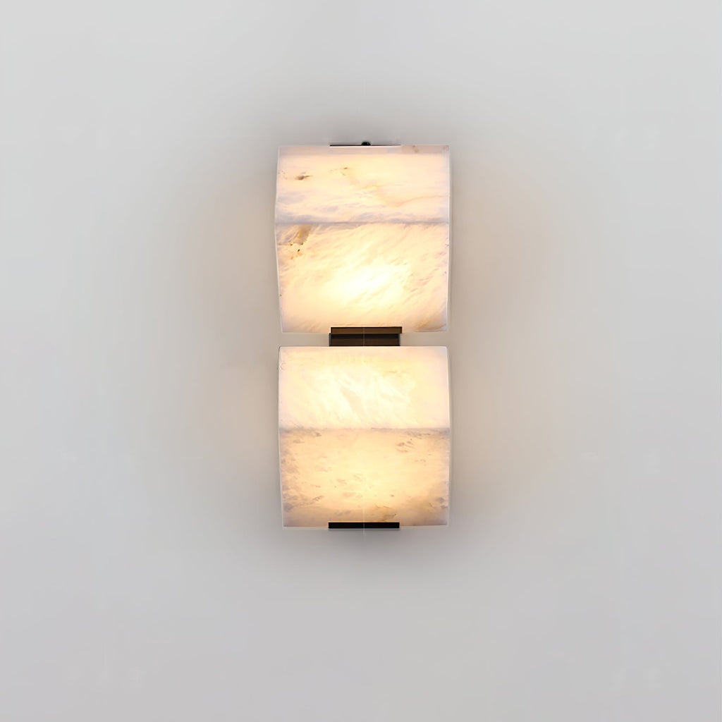 Qvistuvyn  Metal Alabaster Wall Lamp