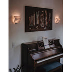 Qvistuvyn  Metal Alabaster Wall Lamp