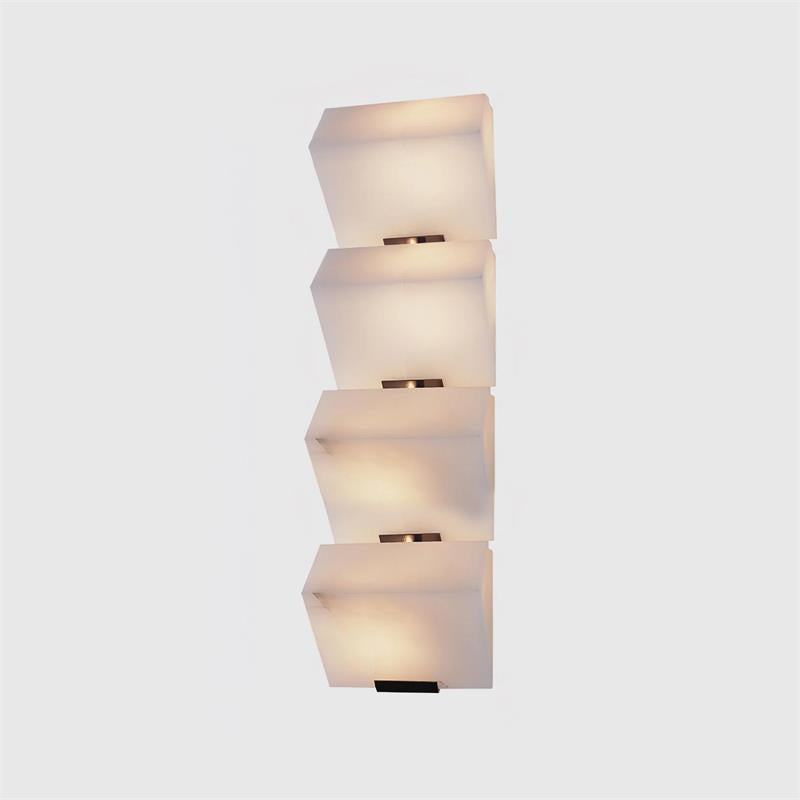 Qvistuvyn  Metal Alabaster Wall Lamp